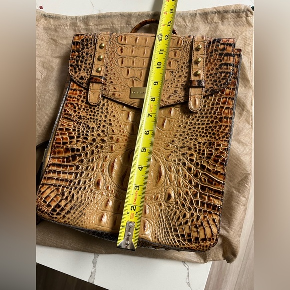 Authentic Brahmin Backpack Purse - Picture 10 of 12